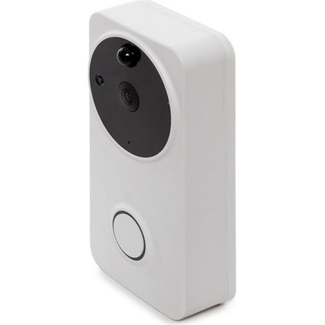 Interfono Wifi 1Mp - Audio Bidireccional - Detección Movimiento-Sonido - Visión Nocturna - Compatible Alexa-Google Home
