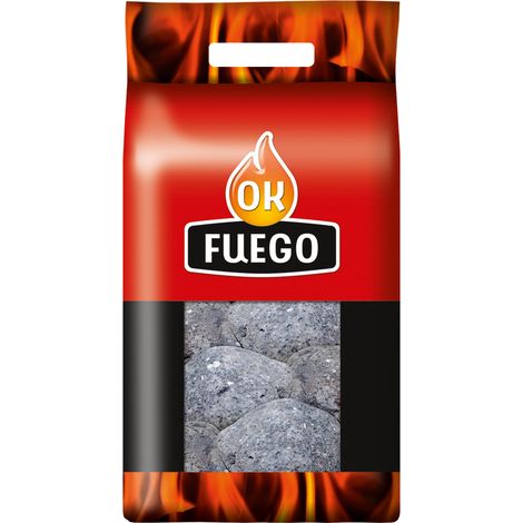 Barbecue a gas con lava vulcanica Okfuego da 4 kg