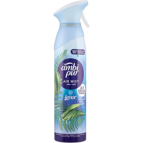 AMBI PUR PROFUMATORE PER AMBIENTI DEODORANTE SPRAY OCEANO 185 ML (1/4)
