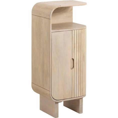 Petite colonne en bois de manguier Yoni