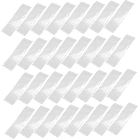 500pièces Auto-adhésifs Clairs De Sachets Transparent Pour Brosse à Dents Cellophane Pratiques Pour Et Vente Magasin (1/5)