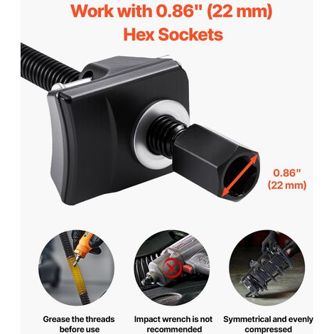 Compresseur Ressort Amortisseur pour Voiture 2PCs Outil de (1/5)