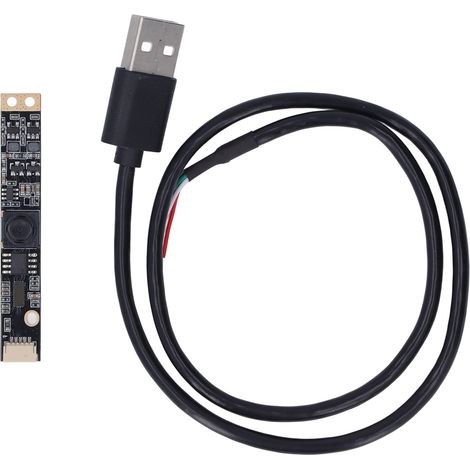 Module caméra USB 2MP 90° noir mise au point fixe automatique 1920x1080 intégrée (1/5)