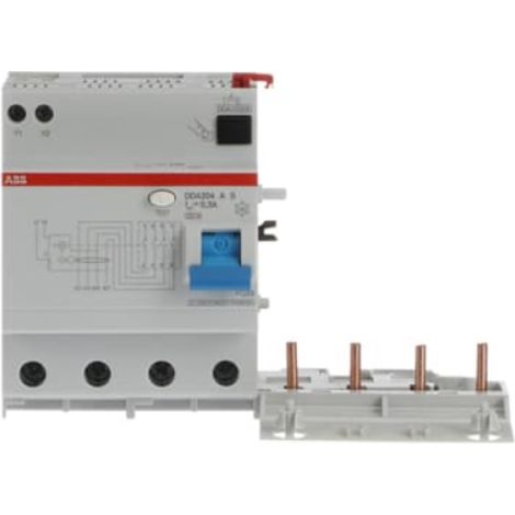 Blocco differenziale 4 poli dda204 a s 63a 300ma abb b428002 (1/3)