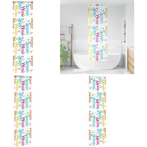 vidaXL Store enrouleur de douche avec cassette largeur du tissu 76 cm (1/5)