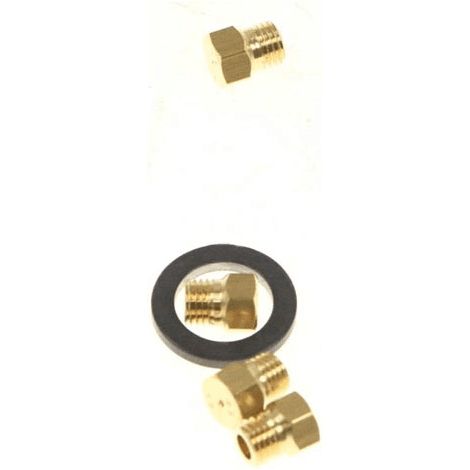 KIT INJECTEURS GAZ BUTANE POUR TABLE DE CUISSON WHIRLPOOL - 480121102786