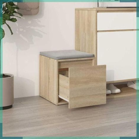 Tiroir boîte - 808777 - Chêne Sonoma - Bois d'ingénierie - 40,5 x 40 x 40 cm (1/5)