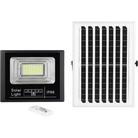 Solar Powered Flood Light LED 200W (Remote Control Wall Floodlight Garden Shed Yard)