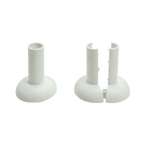 ROSETTA PP APRIBILE COPRI TUBO - BIANCO MM 10/16- 50 pezzi