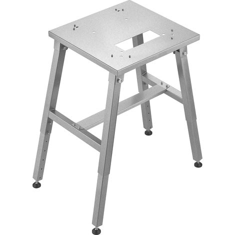Mophorn Soporte de suelo ajustable para sierra de huesos, estructura en forma de H con almohadillas antideslizantes, compatible con modelos BS-130 y BS-250 (1/5)