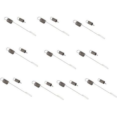 Accessoires pour Tondeuse et Tronçonneuse 790849 699056 Ressort de Régulateur Compatible avec Briggs Stratton Lot de 10- (1/5)