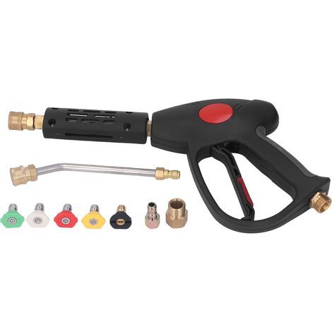 Metal pressure washer, 4000 PSI, 1/4 inch, foam sprayer with 7 nozzle tips (1/5)