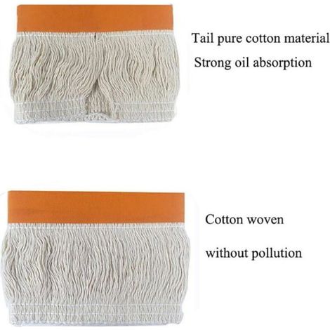 Mèche - Fibre De Verre Et Coton - Pour Réchaud À Kérosène De Camping - 65 X 2 3 X 175 Mm - Lot De 2 (1/4)