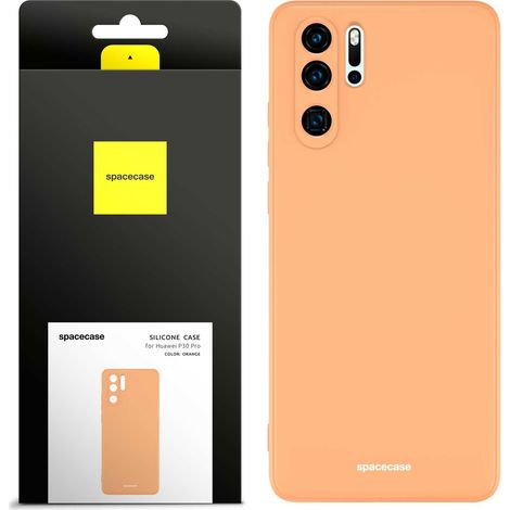 Étui en silicone Spacecase pour Huawei P30 Pro orange (1/5)