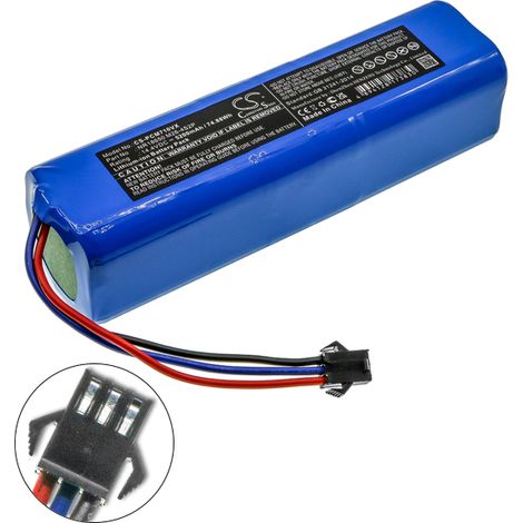 NX – Batterie aspirateur compatible Proscenic 14.4V 5200mAh – Lithium-ion NR18650 M26-4S2P – Durée d'utilisation prolongée (1/4)