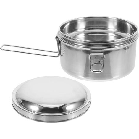 Boîte alimentaire hermétique en acier inoxydable 304, bento (1/5)