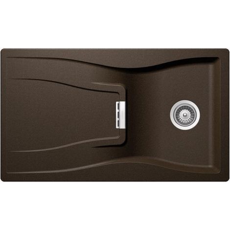 Schock Einbauspüle Cristadur Waterfall D-100 A Bronze BRO Exzenterbedienung (1/3)