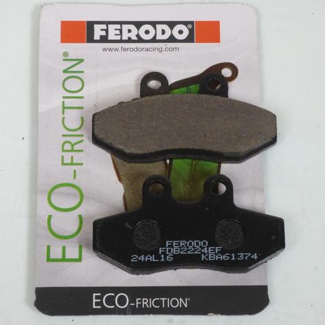 Plaquette de frein Ferodo pour Scooter Yamaha 125 NXC CYGNUS X (1/4)