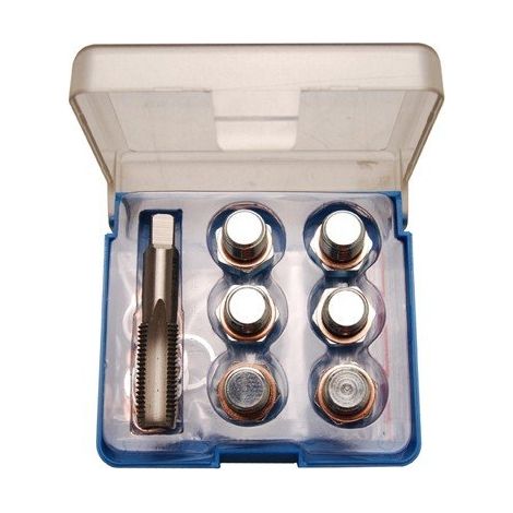 BGS Kit de reparación para roscas de drenaje de aceite M15 x 1,5 mm - 157