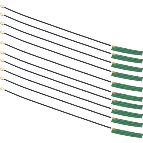 Antenne FPC souple 433MHz à gain élevé, lot de 10 pièces NZ-433-FPC-001 pour drone, alarme sécurité, capteur sans fil, émetteur récepteur (1/5)