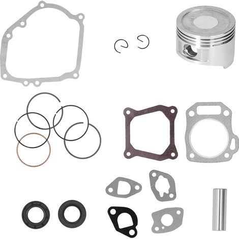 Kit de réfection moteur 68 mm comprenant piston, joint, axe, segments et joints d'huile pour GX160 GX200 168F 5,5 CV 6,5 CV (1/5)