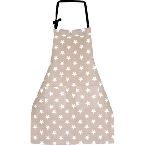 Tablier Avec Poches - Coton Polyester Rayonne - Ajustable Col Et Taille - Pour Cuisine Atelier Peinture Jardinage - Unitaire (1/5)