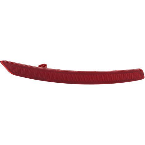 Catarifrangente posteriore destro per paraurti 6340H4 con lente rossa a LED, ricambio per luce posteriore per Peugeot 508 (1/5)