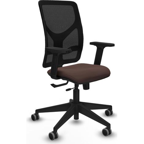 Silla de oficina piqueras y crespo Motilla negro ajustable 120 kg (1/2)