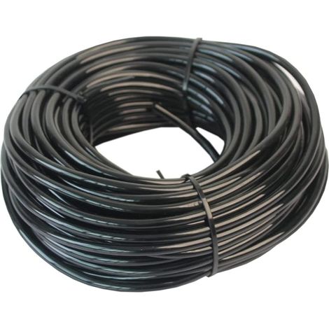 Conduites d'eau d'arrosage automatique 4mm/7mm Irrigation Système Micro Tuyau pour Fleurs, Plantes, Bonsaï, Jardin et Terrasse, 30m