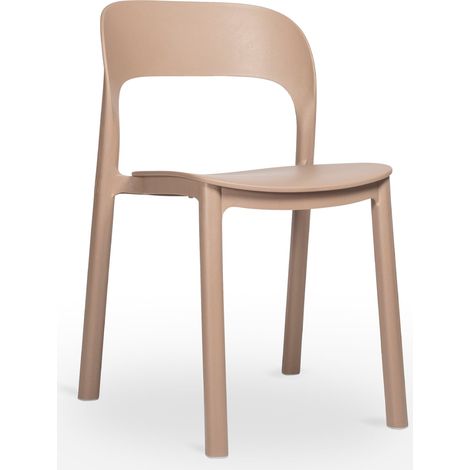 Meuble de jardin garbar ona eco empilable résistant UV