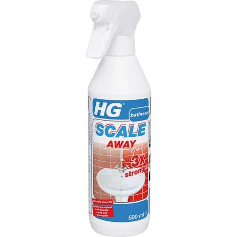 HG Scale Away Limescale Remover Spray – 3x Stronger Foam Formula, 500ml (1/2)