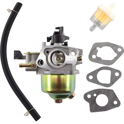 Carburateur avec joint + filtre essence – pour Honda GXV120 / GXV140 / GXV160 – tondeuses HR194 / HR195 / HR214 / HR215 / HR216 – remplace 16100-ZE6-W01 (1/5)