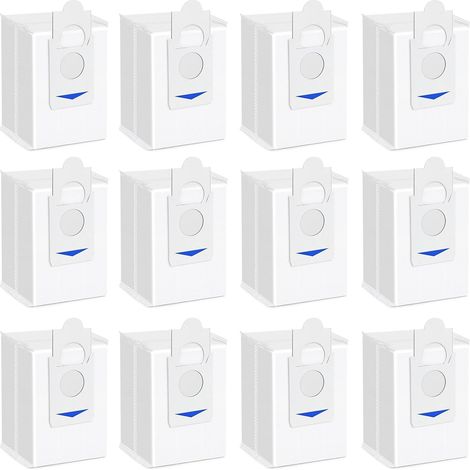 12-teiliges Set Staubfilterbeutel für ECOVACS DEEBOT X2/ X2 Omni/ X2 Pro/ X5 Pro/ X5 Omni/ DEX86 Saugroboter, Ersatzteile, automatische Entleerungsstation DDB030025 (1/5)
