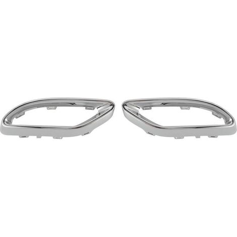 Embouts d'échappement chromés brillants de remplacement pour Mercedes-Benz ABCE GLC Classe CLS W177 W247 W205 W213 X253 C257 (1/3)