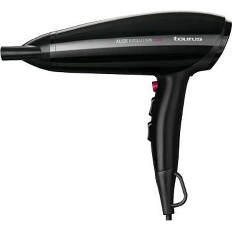 Haartrockner Taurus Alize Evolution 2200 - 2200W - 2 Geschwindigkeiten - 3 Temperaturen - Schwarz (1/2)