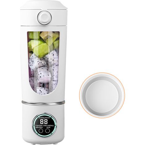 Gobelet extracteur de jus haut de gamme, en verre et ABS, batterie 1500 mAh, tension de fonctionnement ≤ 36 V (1/5)