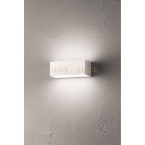 APPLIQUE FALCO BIANCO LED 4000K 780LM 12W L.23CM BIEMISSIONE IP65