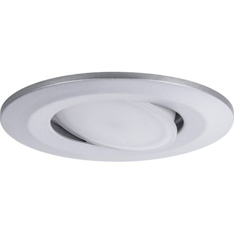 Paulmann Spot encastré LED chromé mate orientable 6.5W (1/4)