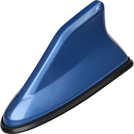 Antenne aileron de requin pour toit de voiture, revêtement piano, accessoires extérieurs pour Auto Blue (1/5)