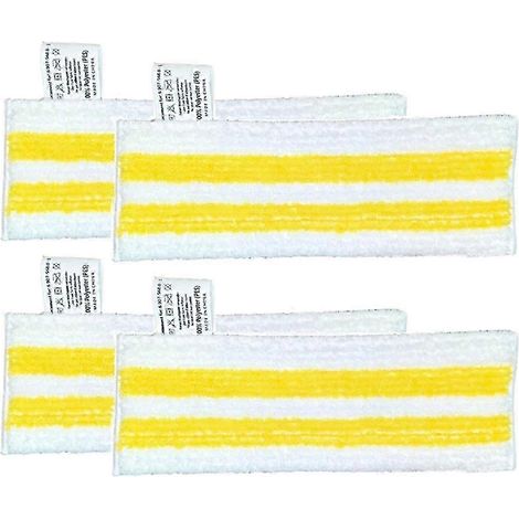 4er-Pack Mikrofaser-Schleiftücher für Easyfix SC2, SC3, SC4 und SC5 Bodendüse (1/5)