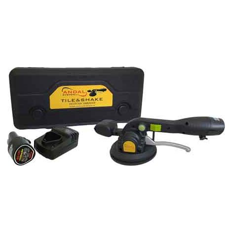 KIT VENTOSA VIBRANTE PER PIASTRELLE Ø 135 mm - 12v - 1500mAh
