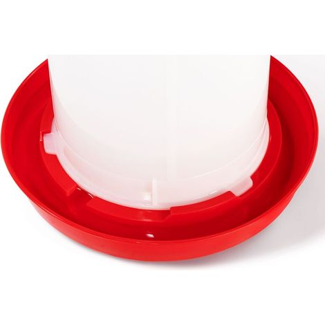 Mangiatoia da 3 kg e abbeveratoio da 3 litri per polli e pollame. (1/3)