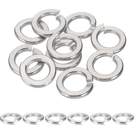 Paquet De 10 Rondelle Grower 5/8 Rondelles Frein Fendues Argent (1/5)