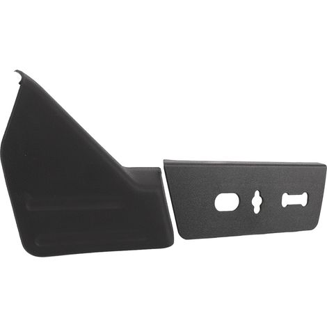 Panneau de Couverture de Siège et Panneau de Boîtier de L'interrupteur de Siège Aspect élégant, Matériau ABS Haute Résistance, pour les Accessoires Intérieurs de Voiture, Noir (1/4)
