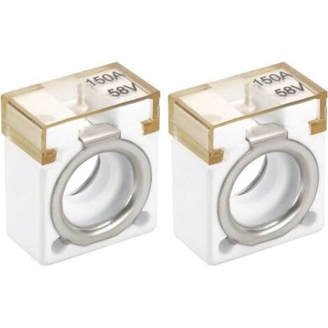 Fusible Batterie Carré - 150 A 58 V - Pour Protection Circuit DC Grue Camping-Car Bateau - Lot de 2 (1/5)