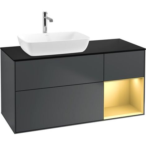 Villeroy & Boch G812HFHG Meuble sous-lavabo Finion G81 (1/2)