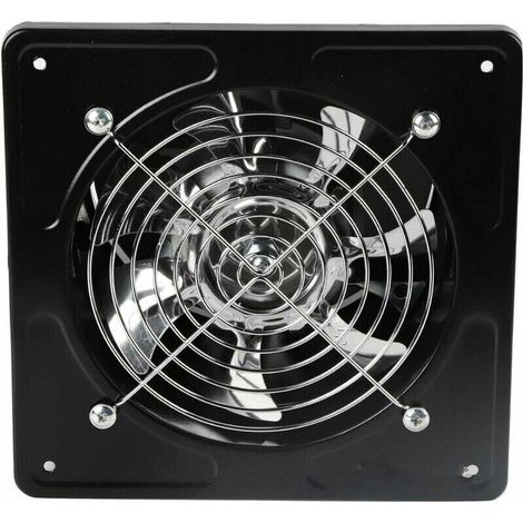 Aérateur permanent,Ventilateur Extracteur D'Air Diamètre Du Trou De Perçage 150Mm Extracteur D'Air 40W Ventilateur D'Extraction Mural Pour Cuisine Salle De Bain(noir) - RWAérateur permanent (1/5)