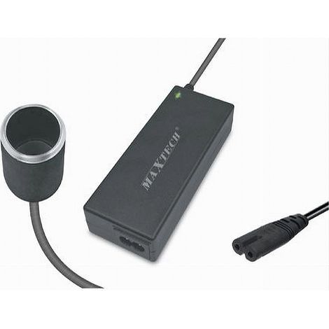 MaxTech - Caricabatteria Da 240v A 12v Ca-s048 Alimentatore 100w Auto Presa Pc Per Notebook - (1/3)