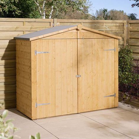 Rowlinson Shiplap Apex Wallstore - With Floor