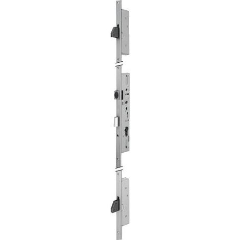 Assa Abloy – Coffre têtière filante 3 points – Serrure électrique 36 mm – Entraxe 92 mm – Acier inox – Sens de pose horizontal – 6370360A